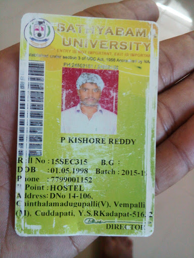 p kishore reddy