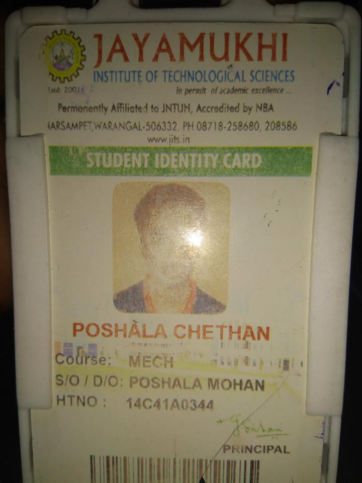 poshala chethan