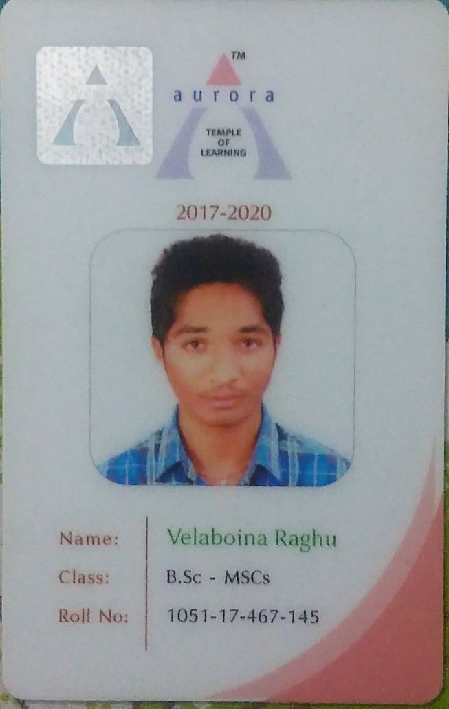 Velaboina raghu