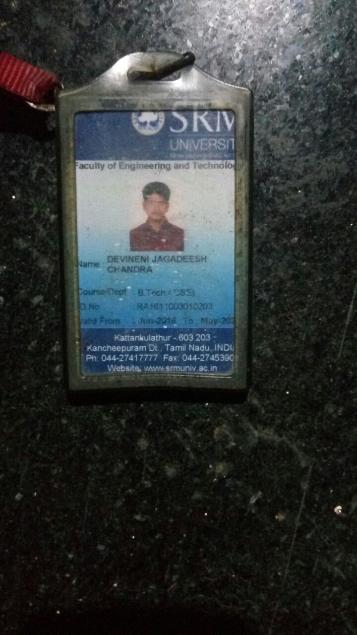 Devineni Jagadeesh Chandra