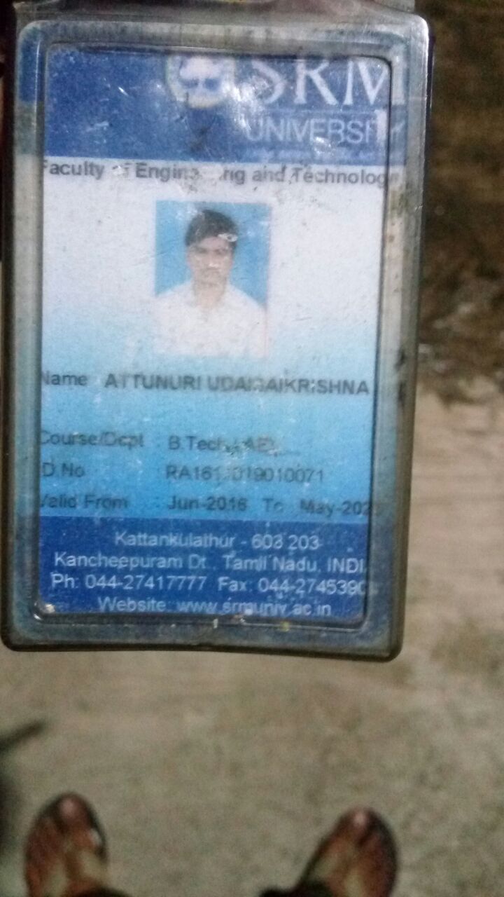 Attunuri Udaisaikrishna