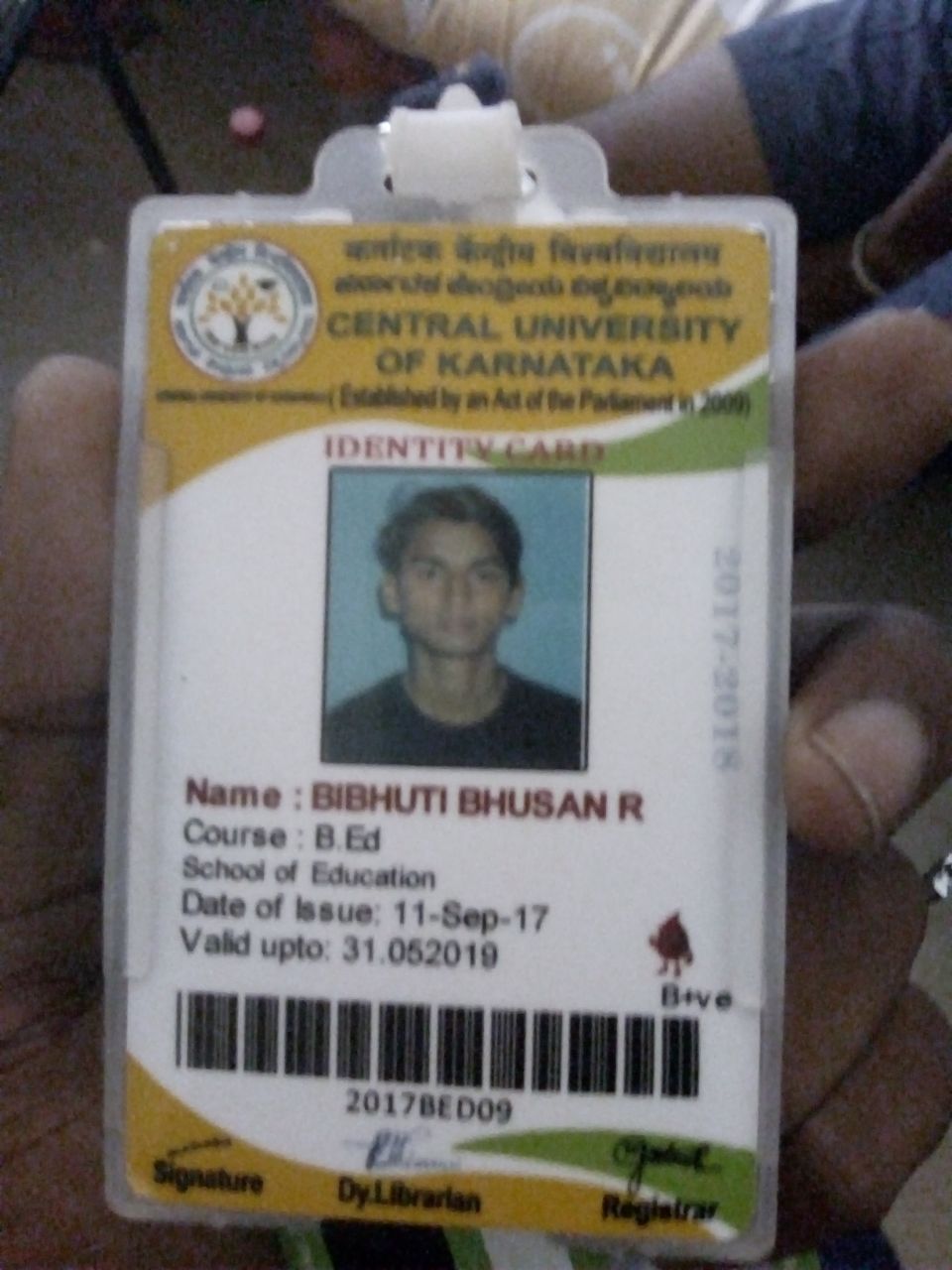 BIBHUTI BHUSAN R
