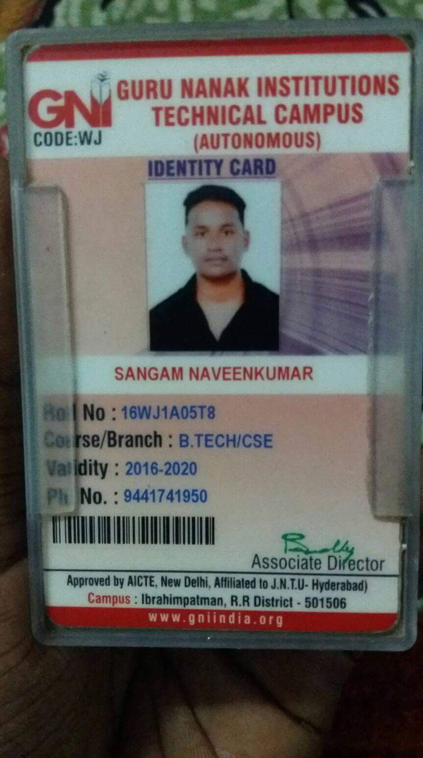 Sangam naveenkumar