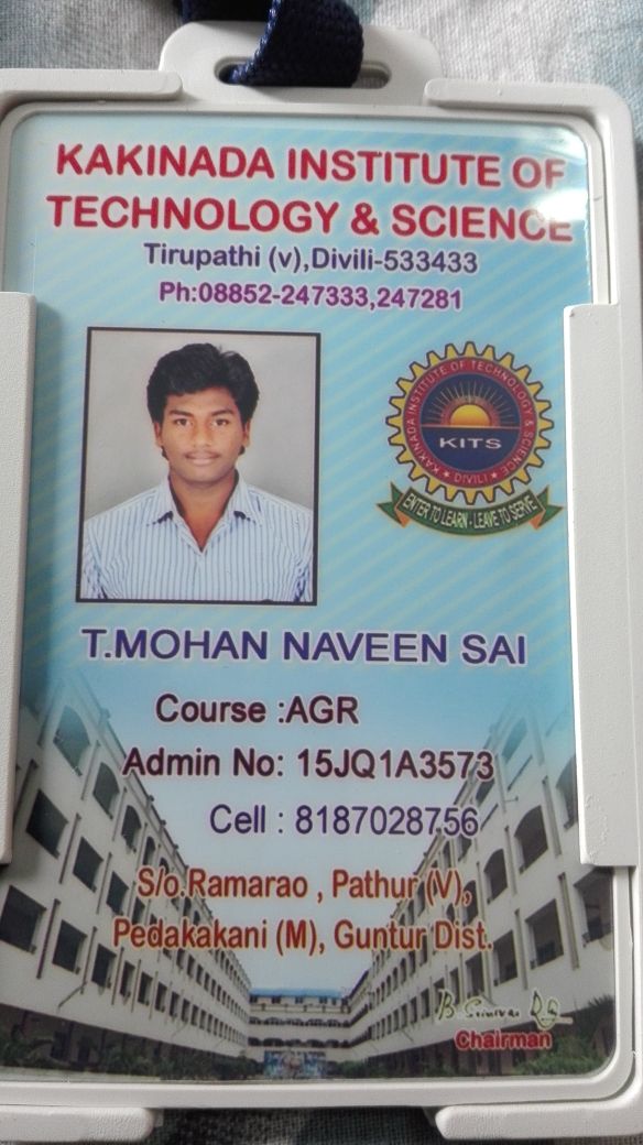 T mohan Naveen sai