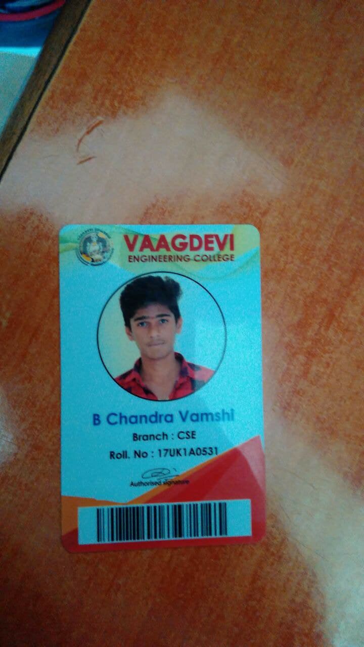 Chandra Vamshi