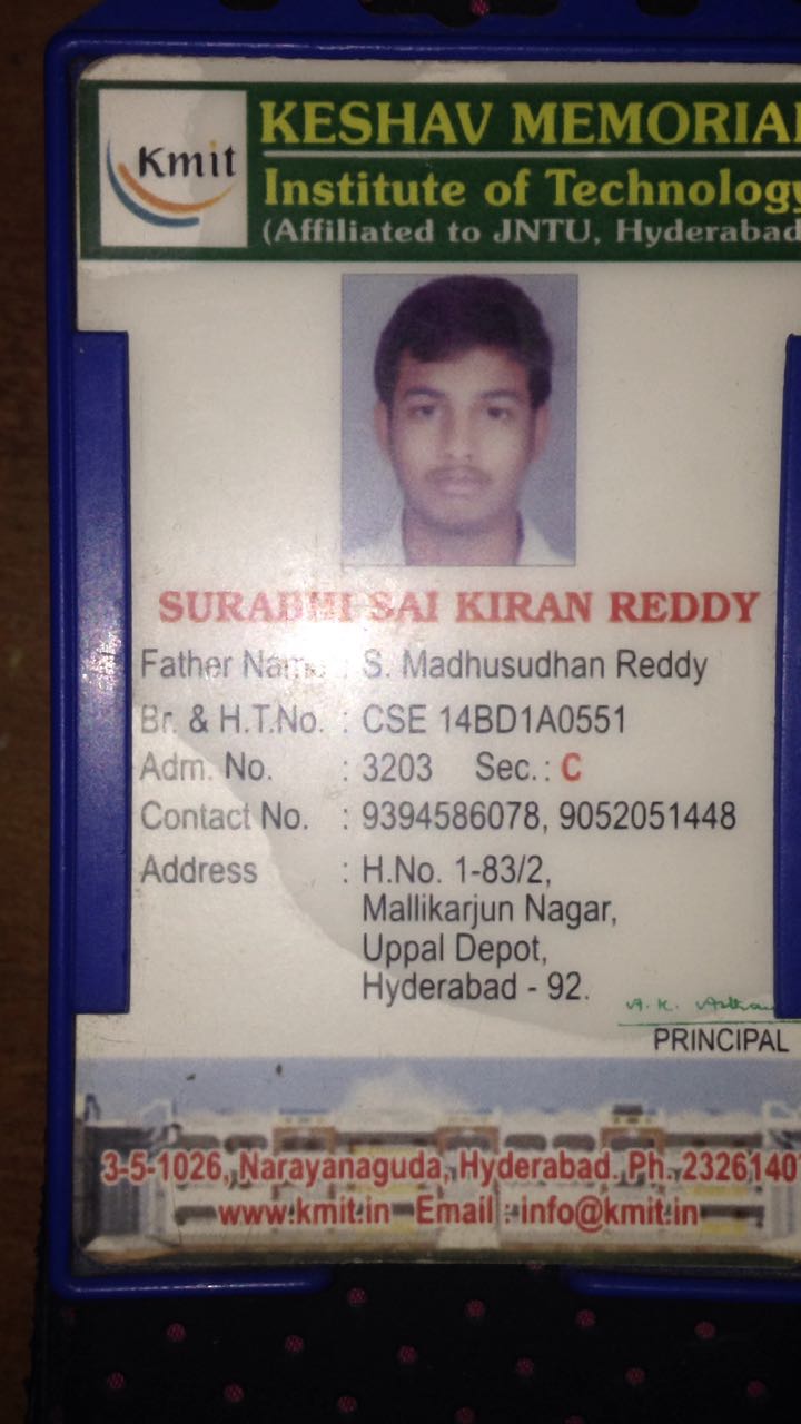 S sai kiran reddy
