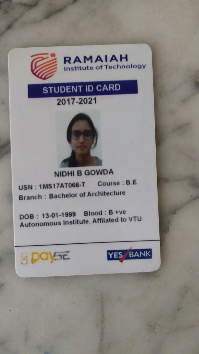 Nidhi B Gowda