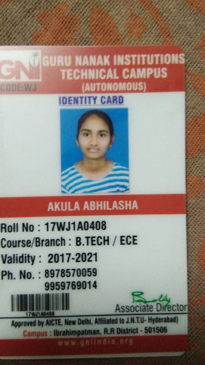 AKULA ABHILASHA