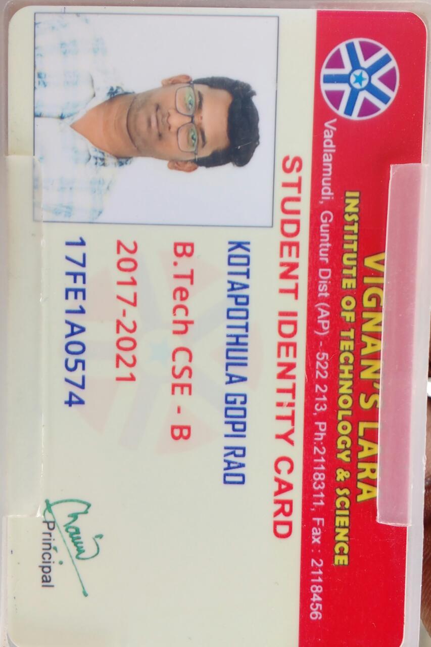 K Gopi rao