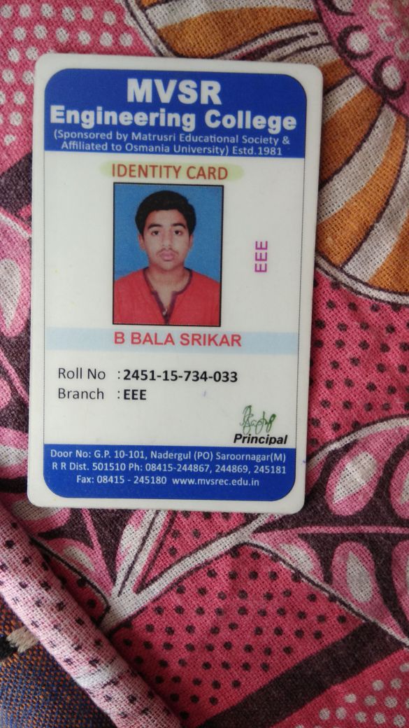 B Bala Srikar
