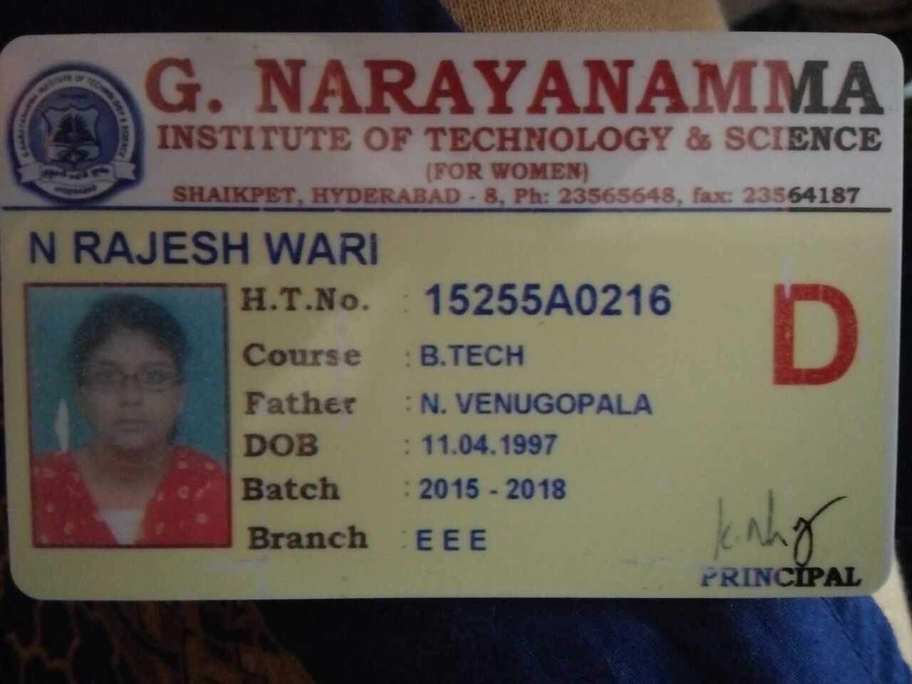N rajesh wari