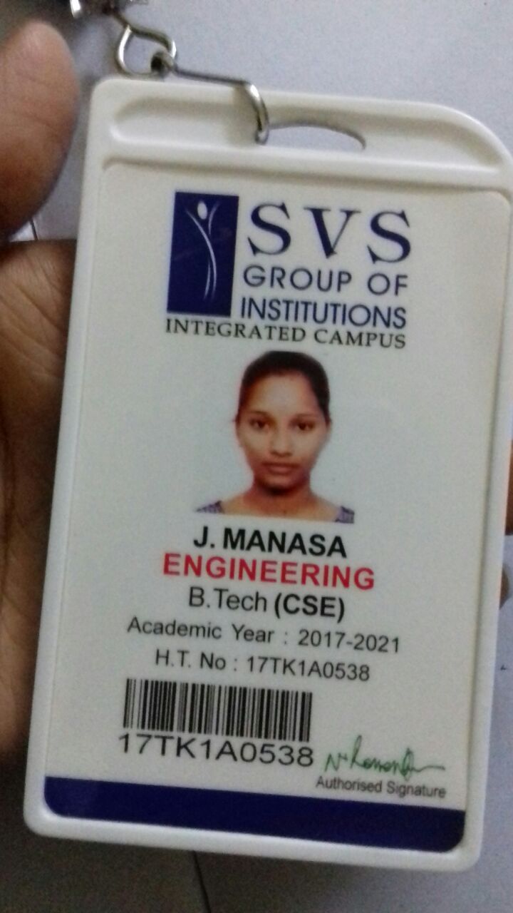 J MANASA