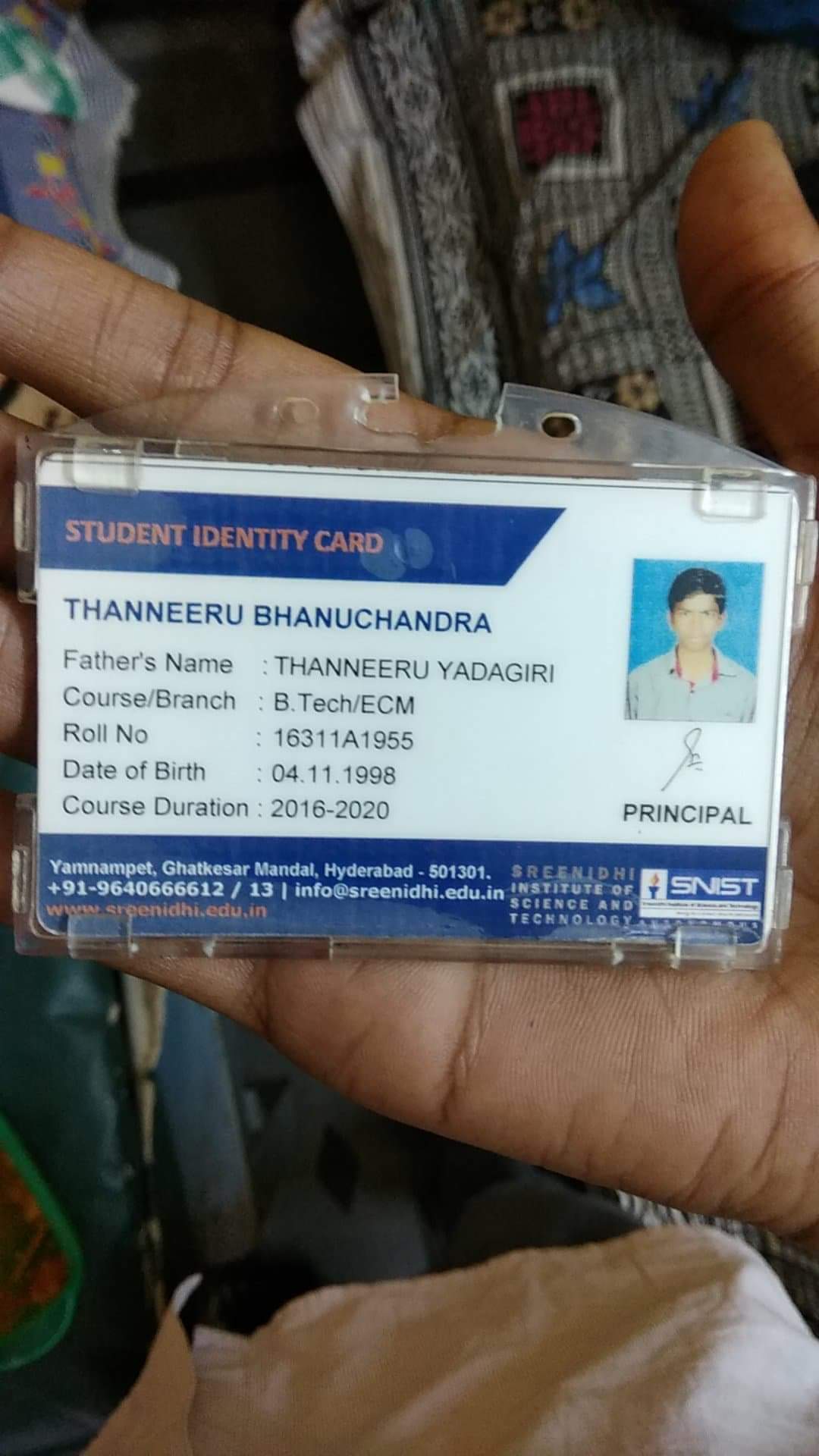 Thanneeru bhanuchandra