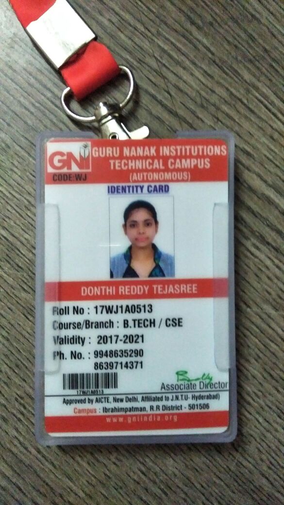 Donthi Reddy Tejasree
