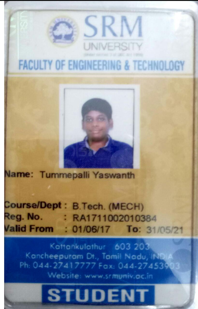Tummepalli yaswanth