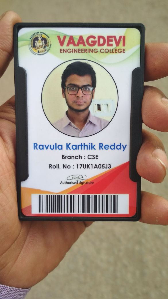 Ravula Karthik Reddy