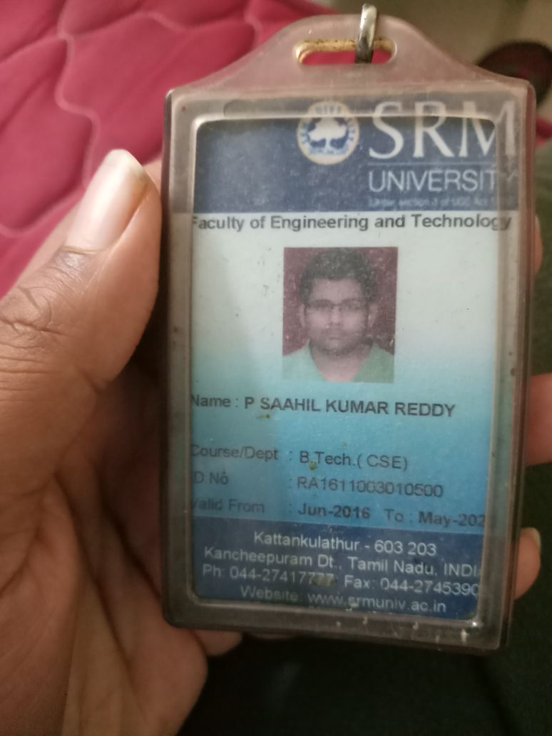 P Sahil Kumar Pandey