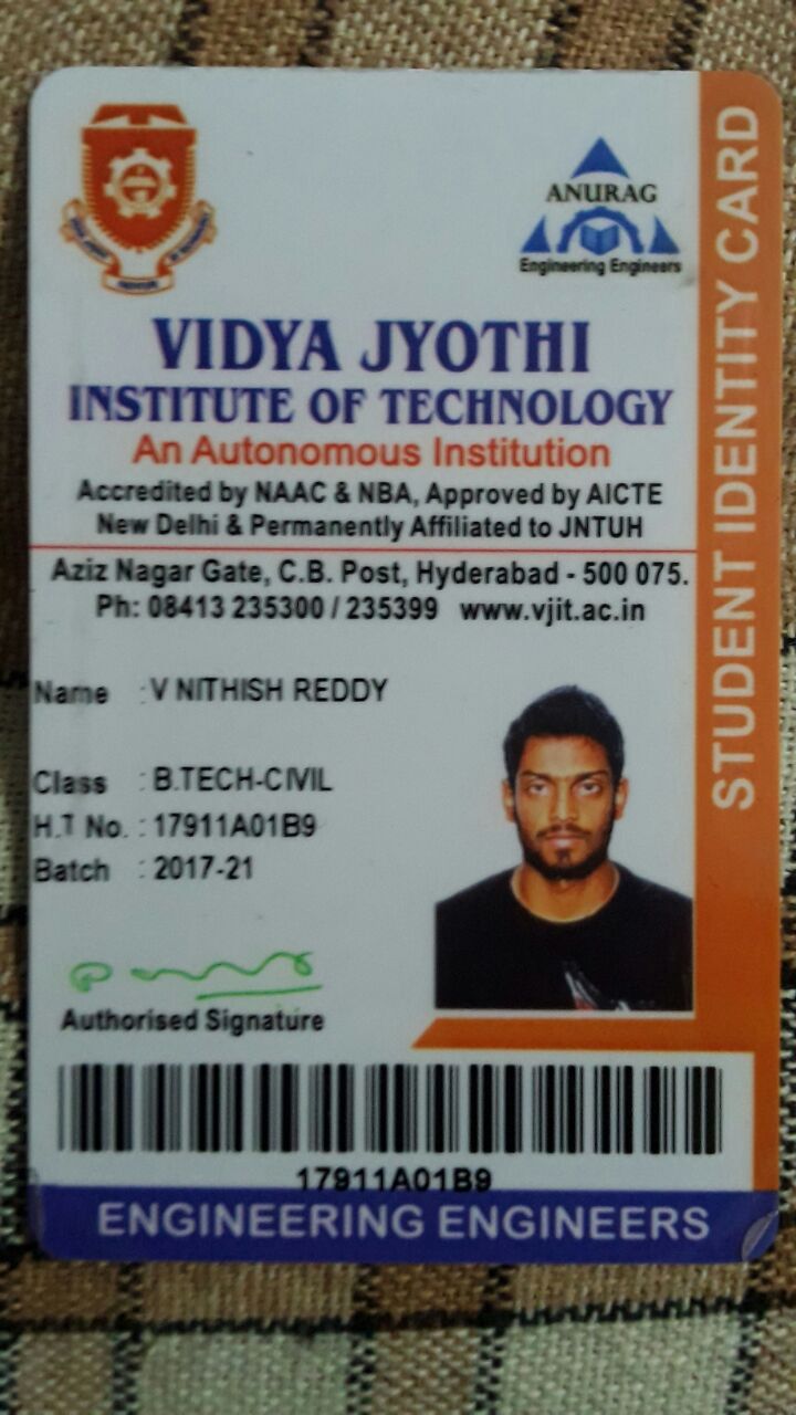 V NITHISH REDDY