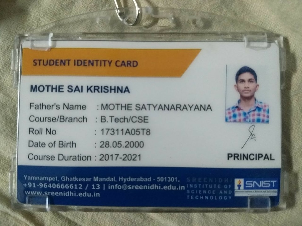 mothe sai krishna