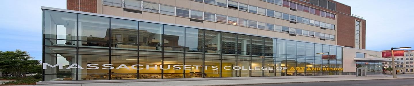Massachusetts College of Art and Design banner