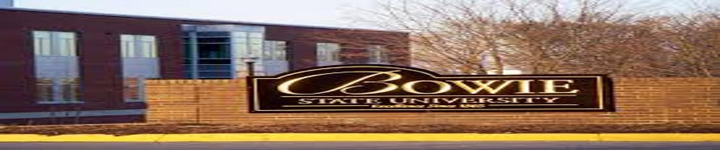 Bowie State University banner