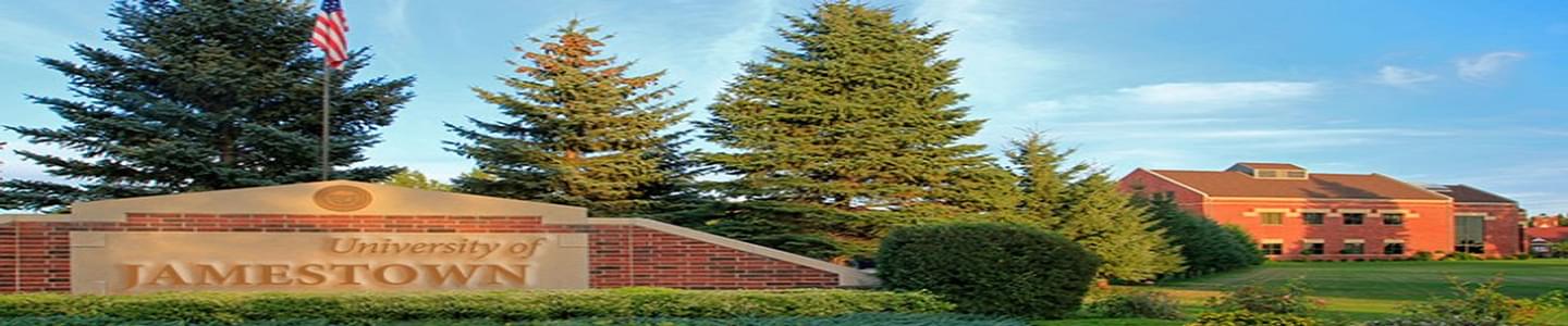 University of Jamestown banner