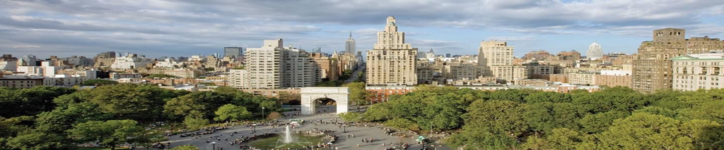New York University banner