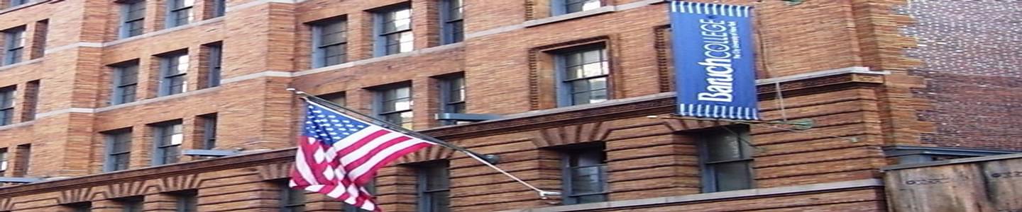 Baruch College banner