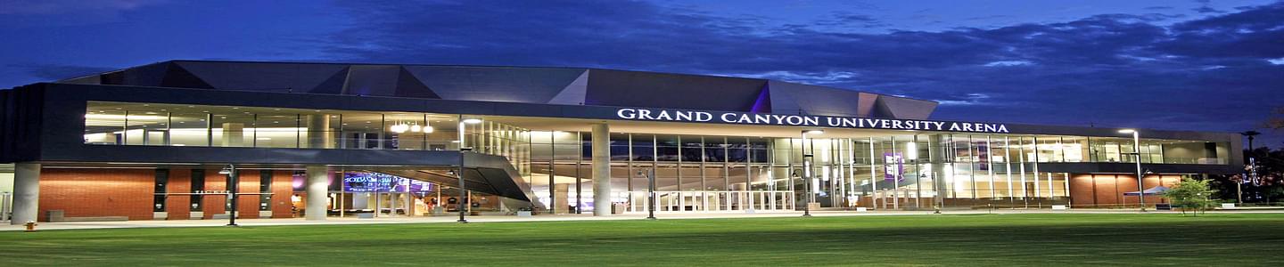Grand Canyon University banner