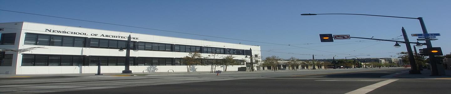NewSchool of Architecture and Design banner