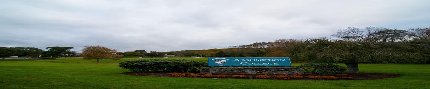 Assumption College banner