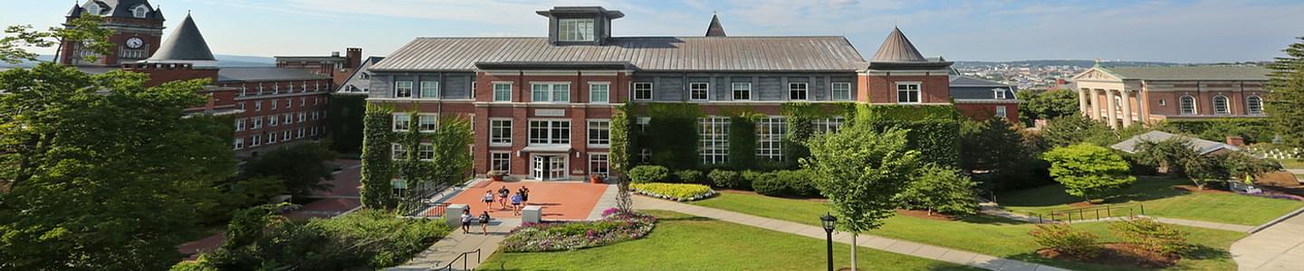 College of Holy Cross banner