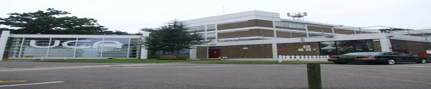 University for the Creative Arts banner