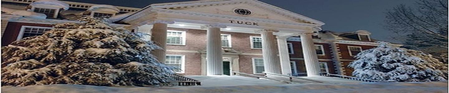 Tuck School of Business banner