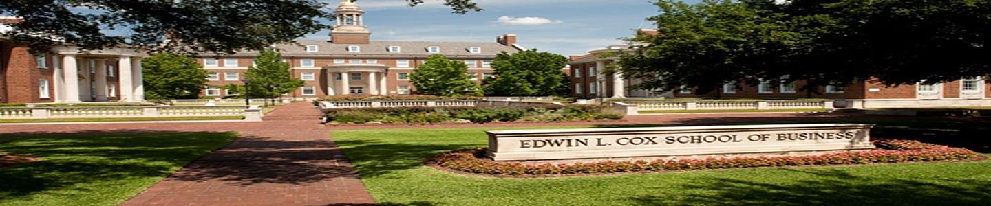 Cox School of Business banner