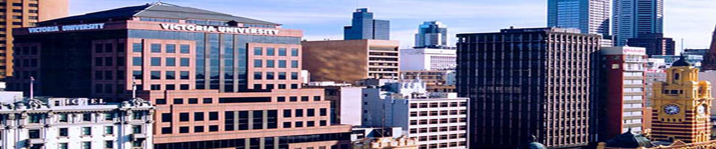 Victoria Graduate School of Business, Victoria University banner