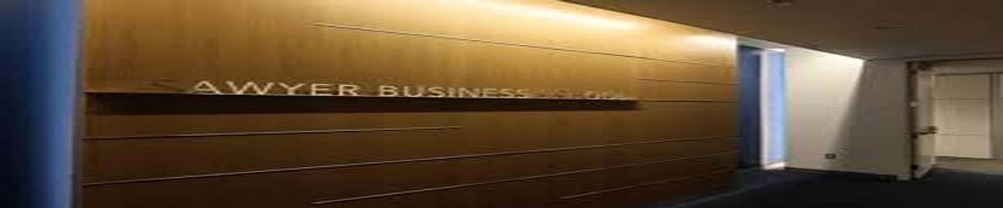 Sawyer Business School banner