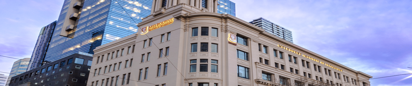 Melbourne Institute of Technology banner