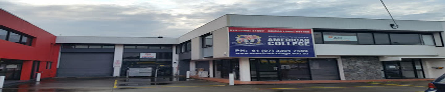 American College banner