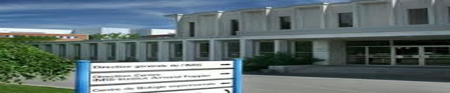 Institut National de Recherche Scientifique banner