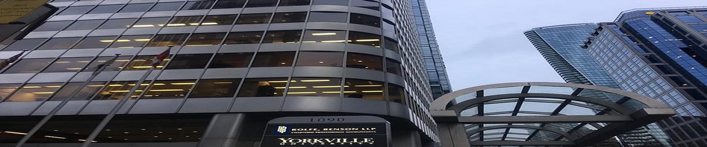 Yorkville University banner