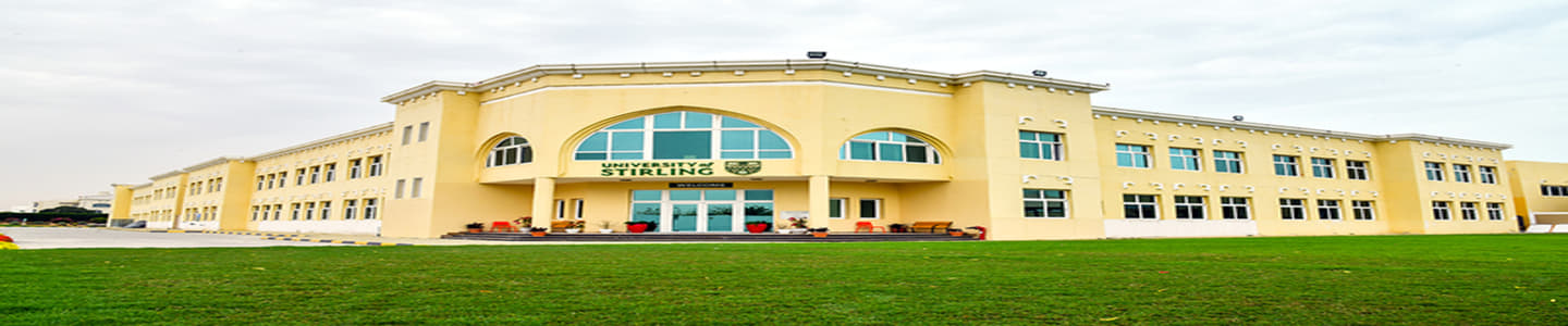University of Stirling - Ras Al Khaimah banner