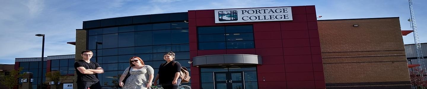 Portage College banner