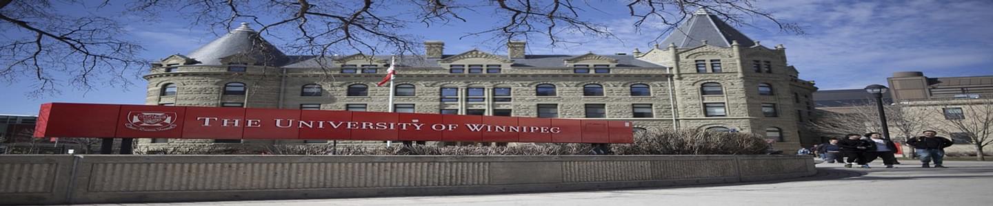 University of Winnipeg banner