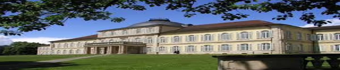 University of Hohenheim banner