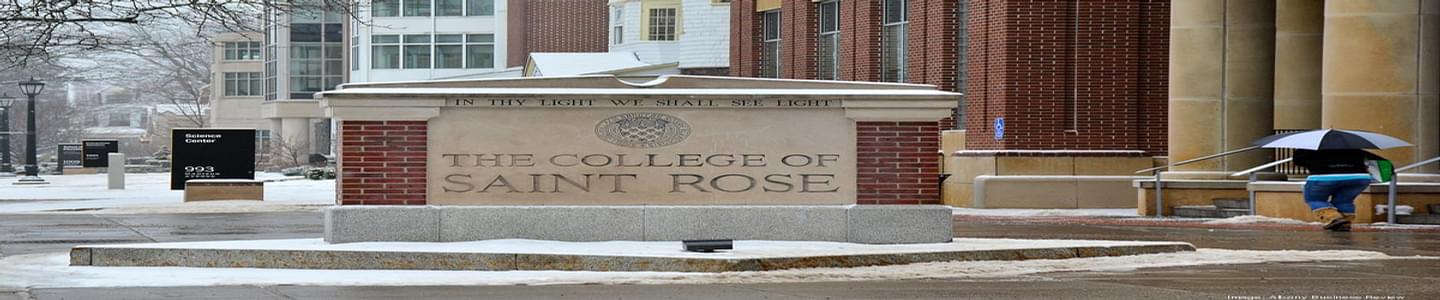 The College of Saint Rose banner