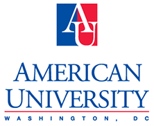 American University logo