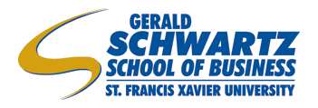 The Gerald Schwartz School of Business logo