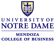 Mendoza College of Business logo