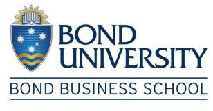 Bond Business School logo